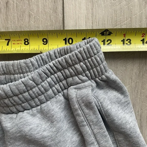 Adidas Boys Fleece Jogger Sweatpants Large Grey Heather Inside Drawcord Pockets - Picture 6 of 8